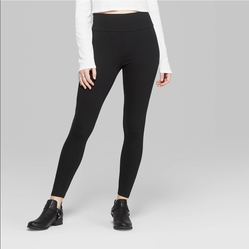 EUC Wild Fable High Waisted Black Leggings